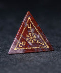 URWizards Dnd Engraved Indian Agate Dice Set Nordic Style - Urwizards