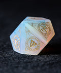 URWizards Dnd Engraved Opalite Dice Set Nordic Style - Urwizards