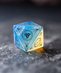URWizards Dnd Engraved Opalite Stone Dice Set Nordic Style - Urwizards