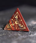 URWizards D&D Bloodstone Engraved Dice Set Astrology Style - Urwizards