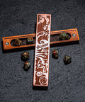 URWizards Engraved Padauk D&D Dice Box Halloween Style - Urwizards