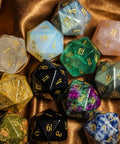 URWizards Dnd Engraved Gemstone D20 Dice - Urwizards