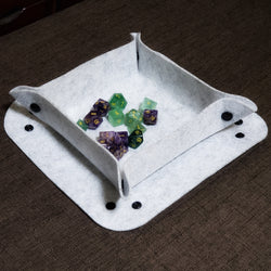 URWizards Soft Wool Felt Dice Tray - Soft Tray - Dungeons and Dragons - RPG Game - DND MTG Game - Urwizards