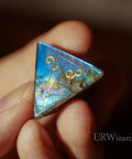 URWizards Dnd Labradorite Gemstone Engraved Dice Set  Moon Style - Urwizards
